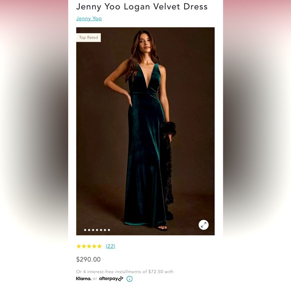 Jenny Yoo Dresses & Skirts - Jenny Yoo Logan dress size 2 in Emerld